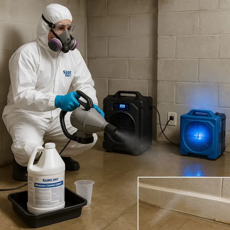 Sanitization and Odor Removal process in Kissimmee, FL